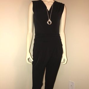 NWT Michael Kors One Piece Black Jumpsuit XS